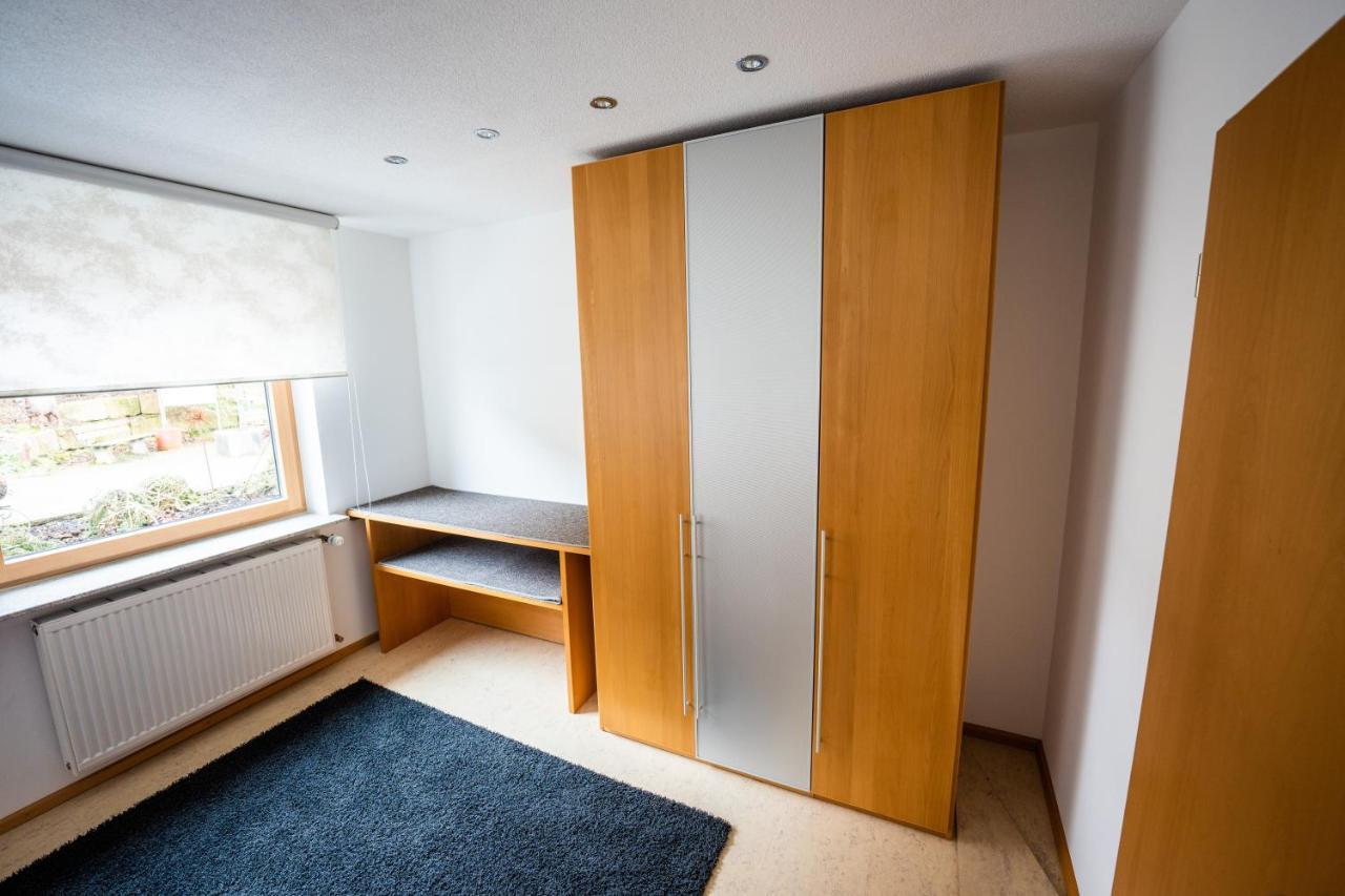 Laendliche 2-Zimmer Wohnung Bad Ditzenbach Bagian luar foto