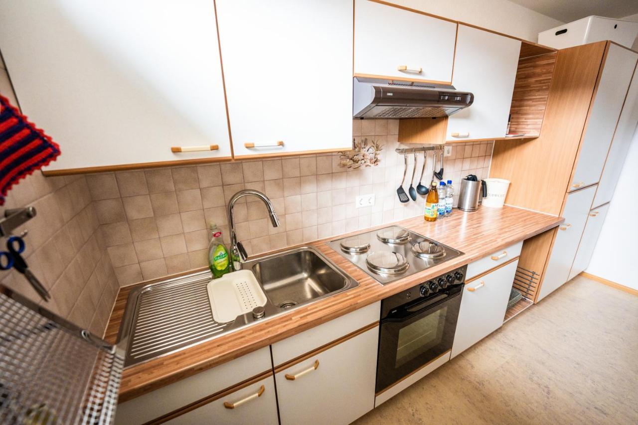 Laendliche 2-Zimmer Wohnung Bad Ditzenbach Bagian luar foto